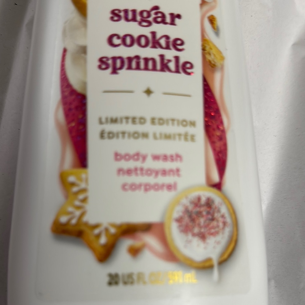 Sugar Cookie Sprinkle Body Wash - Pink & White - Picture 3 of 6